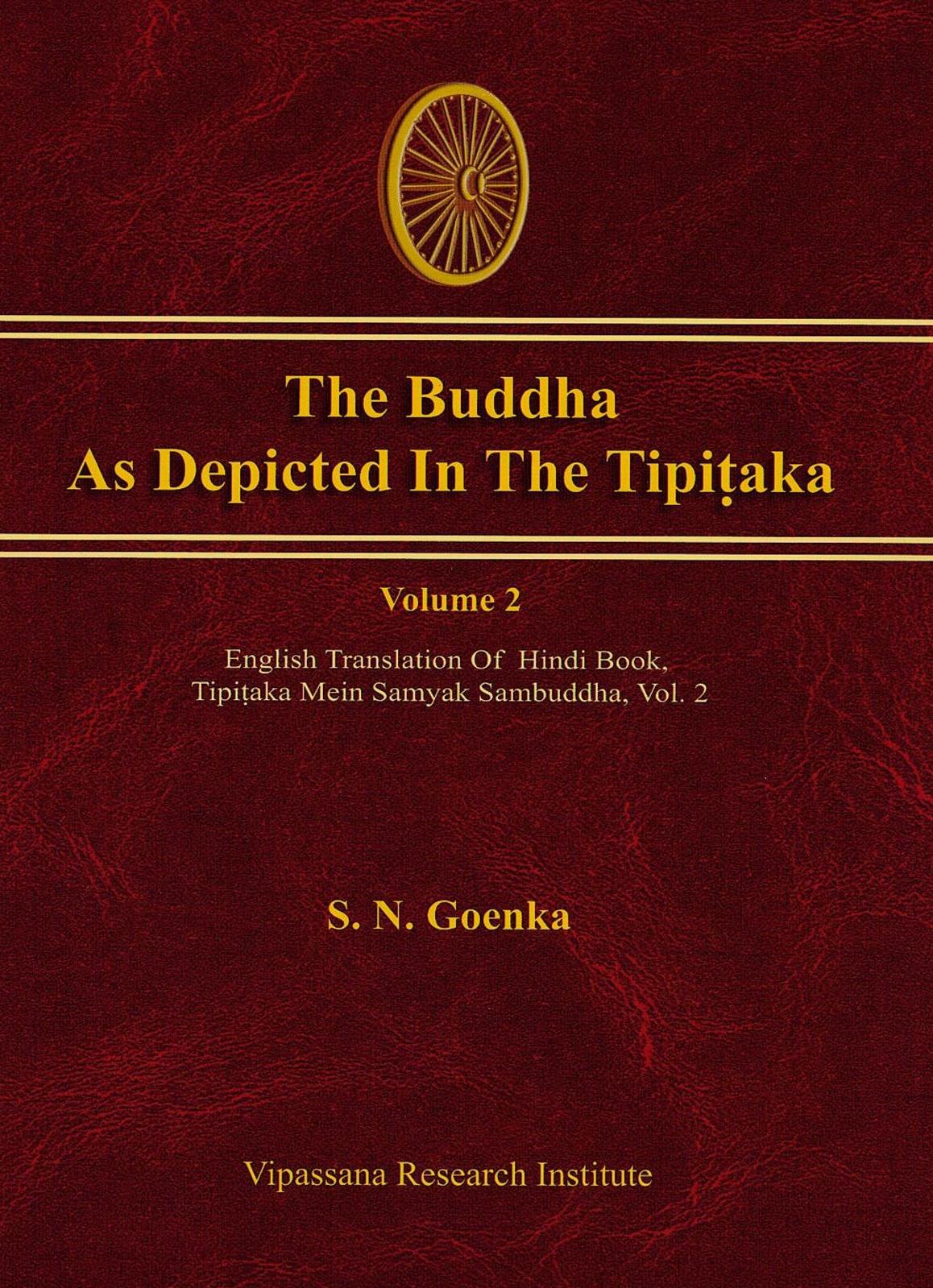 The Buddha as depicted in the Tripitaka Part 2 (PDF, English